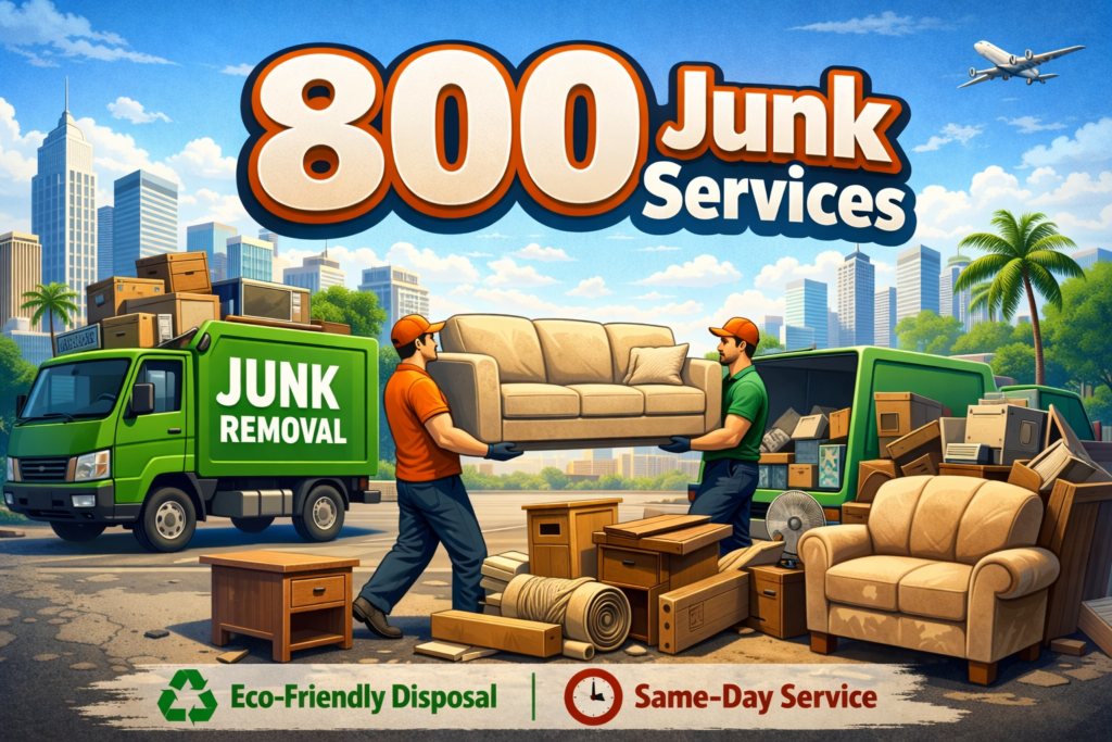 800 Junk Services | Fast & Reliable Junk Removal