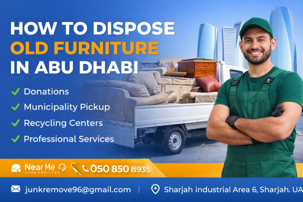 how to dispose old furniture in abu dhabi