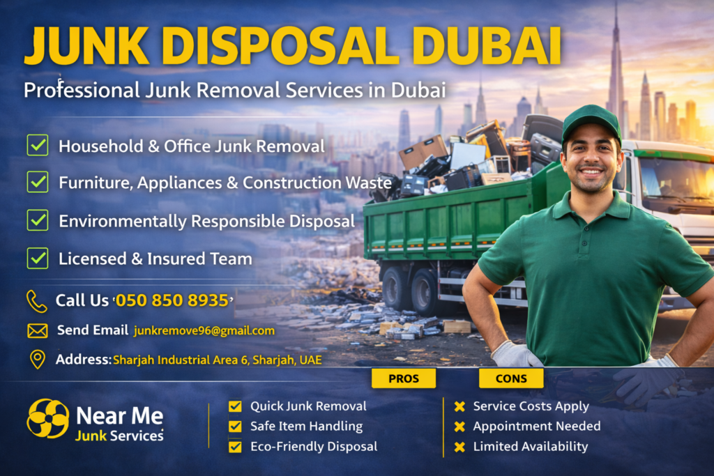 Professional Junk Disposal in Dubai – Fast & Reliable Service