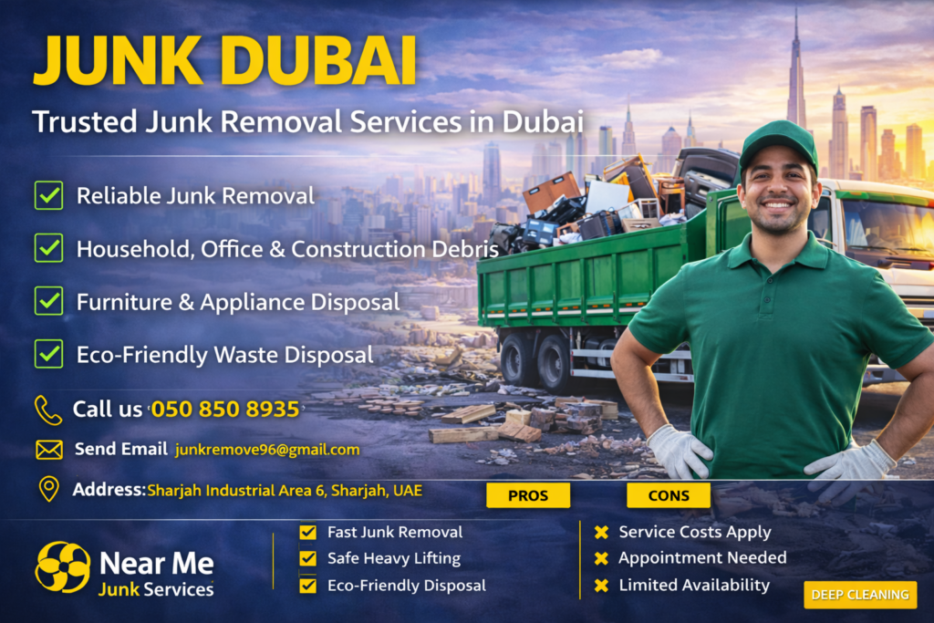 Junk Dubai – Fast & Reliable Junk Removal Services