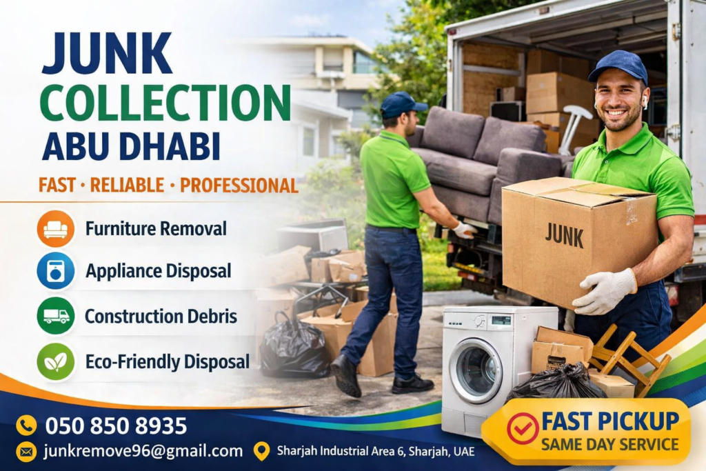 Junk Collection Abu Dhabi – Fast & Professional Removal Service