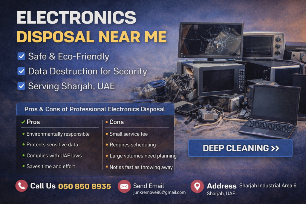 Electronics Disposal Near Me | E-Waste Recycling & Pickup