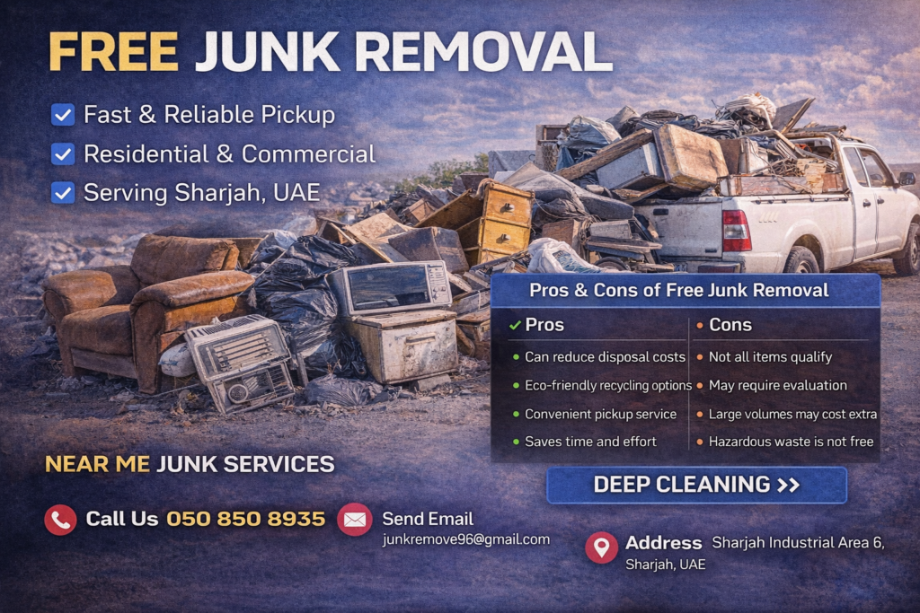 Free Junk Removal | Affordable & Fast Waste Pickup Services