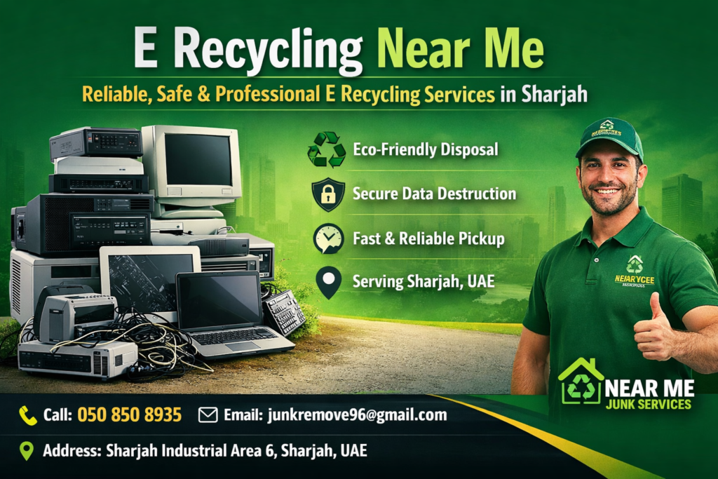 E Recycling Near Me – Fast, Safe & Eco-Friendly Options