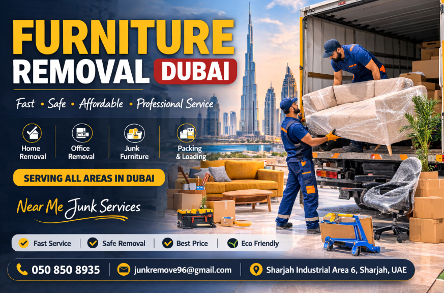 Furniture Removal Dubai – Fast & Professional Moving Service