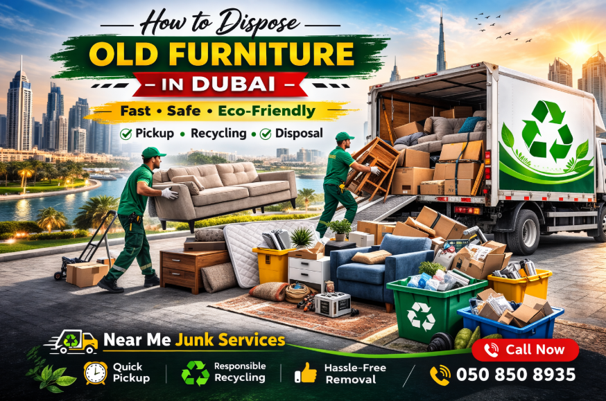how to dispose old furniture in dubai